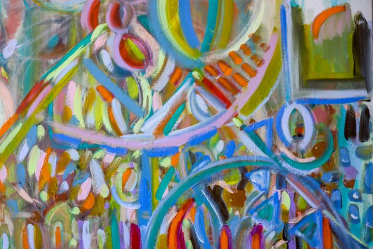 Original Expressionism Abstract Painting by Gemma Kauffman