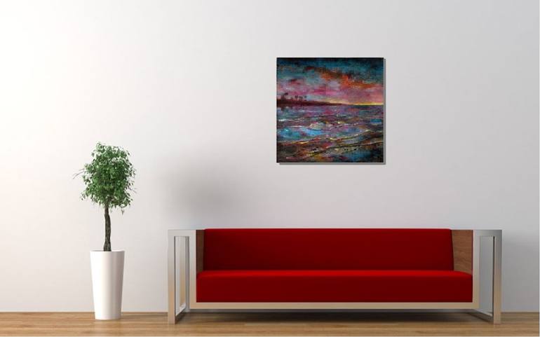 Original Figurative Seascape Painting by Rigel Sauri