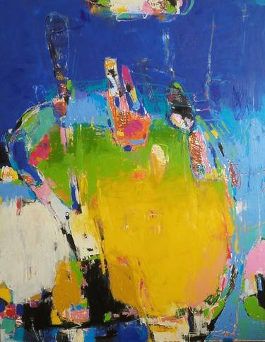 Original Abstract Expressionism Abstract Paintings by John Berry