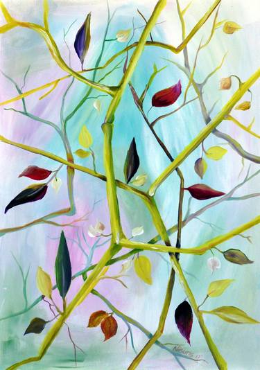 Print of Nature Paintings by Sonia Chivarar