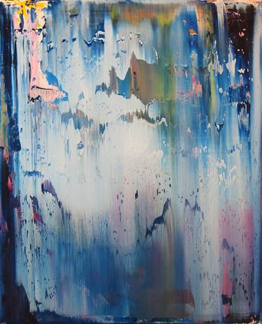 Saatchi Art Artist Rose Marie Abstracts; Painting, “Blue Orchid Abstract 2” #art
