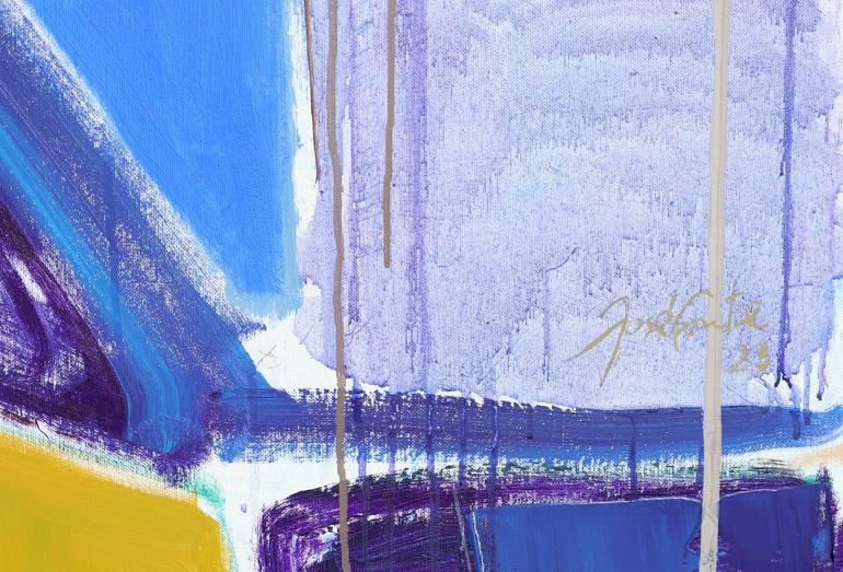 Original Abstract Expressionism Abstract Painting by Jose Fonte