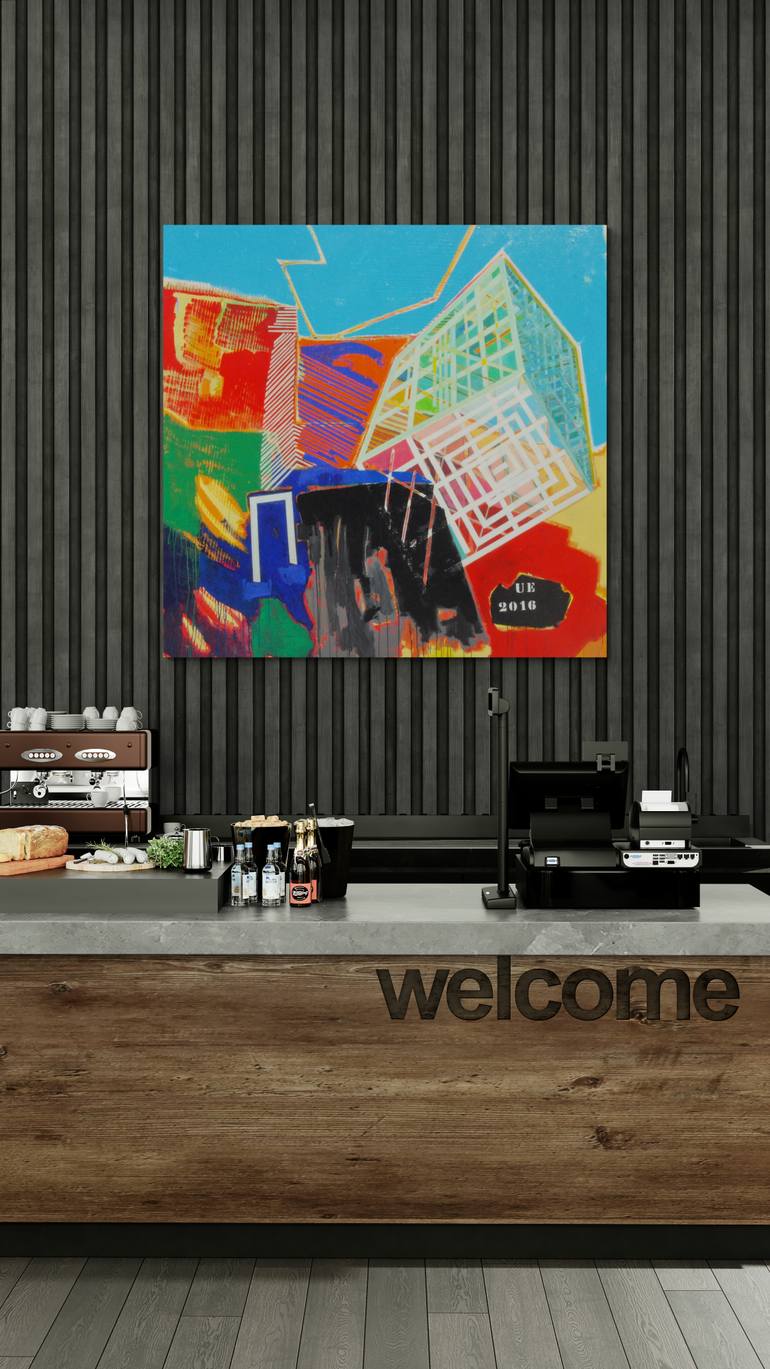 Original Contemporary Abstract Painting by Jose Fonte