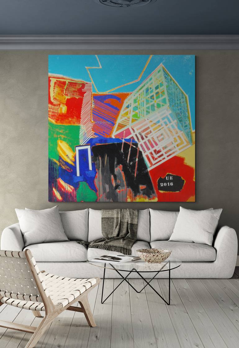 Original Contemporary Abstract Painting by Jose Fonte