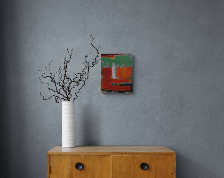 Original Abstract Expressionism Abstract Painting by Jose Fonte