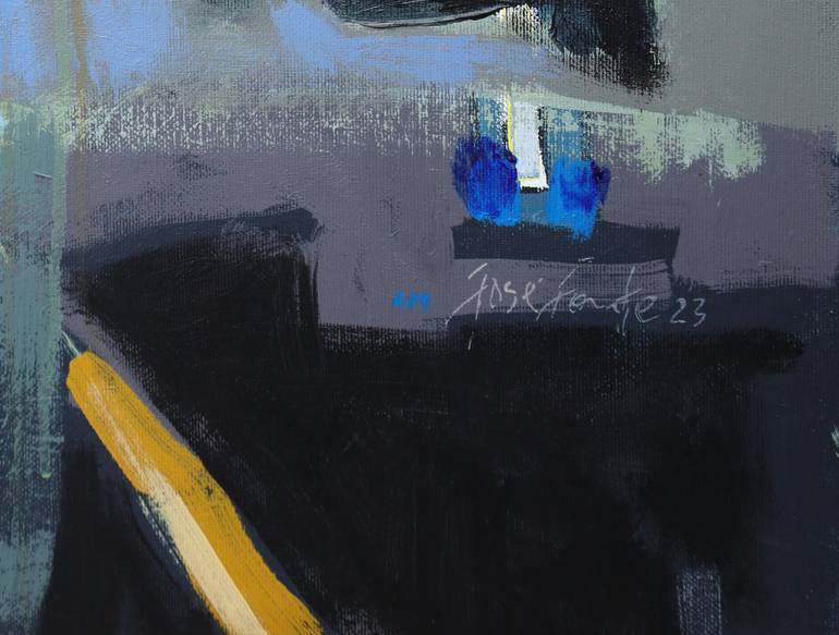 Original Abstract Fantasy Painting by Jose Fonte