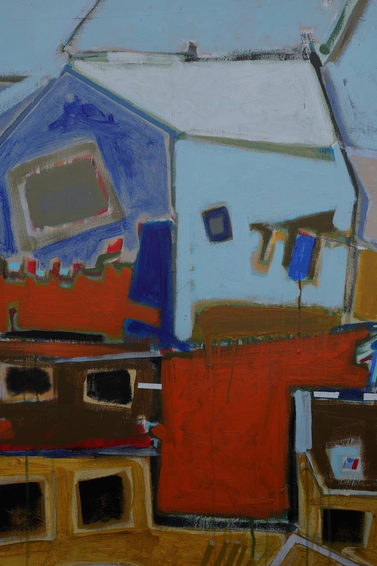 Original Abstract Fantasy Painting by Jose Fonte