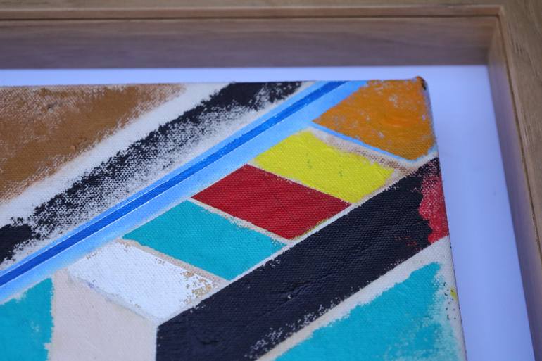 Original Modernism Abstract Painting by Jose Fonte