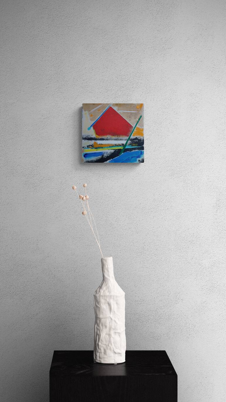 Original Modernism Abstract Painting by Jose Fonte