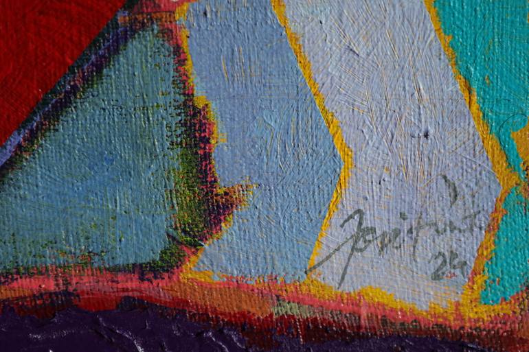 Original Minimalism Abstract Painting by Jose Fonte