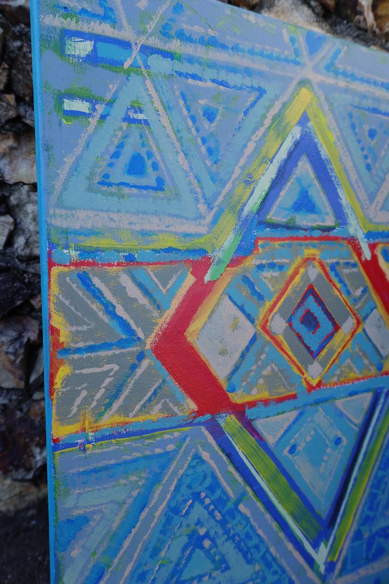 Original Abstract Expressionism Abstract Painting by Jose Fonte