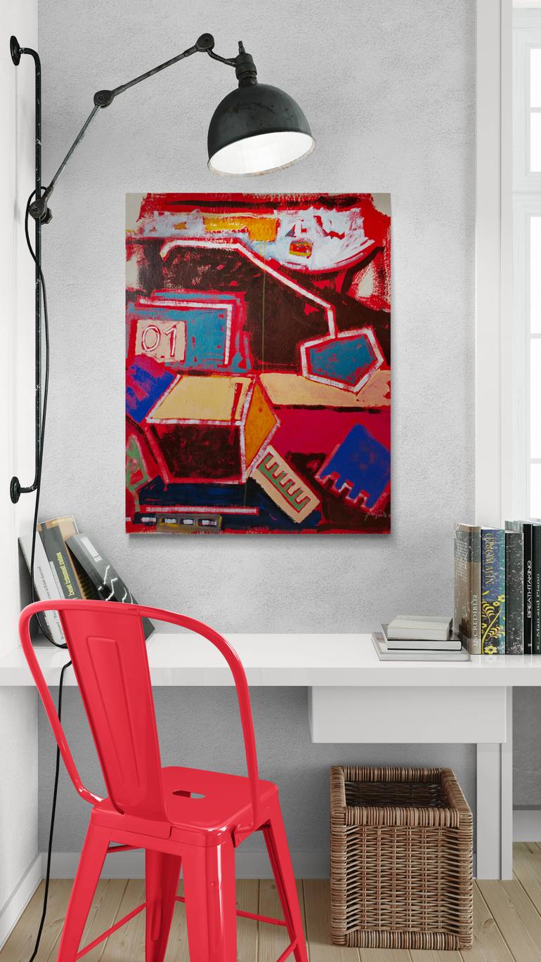 Original Abstract Painting by Jose Fonte