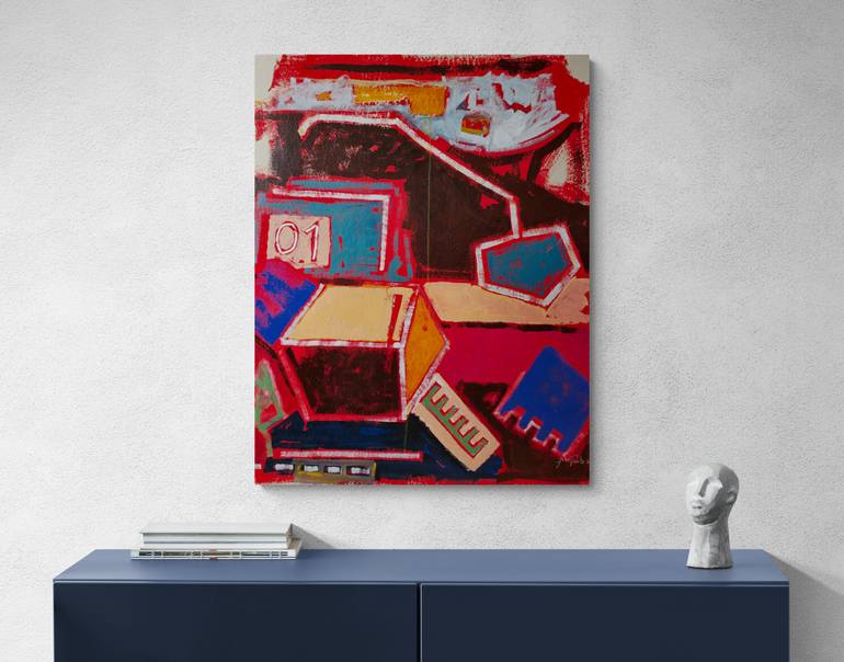 Original Abstract Painting by Jose Fonte
