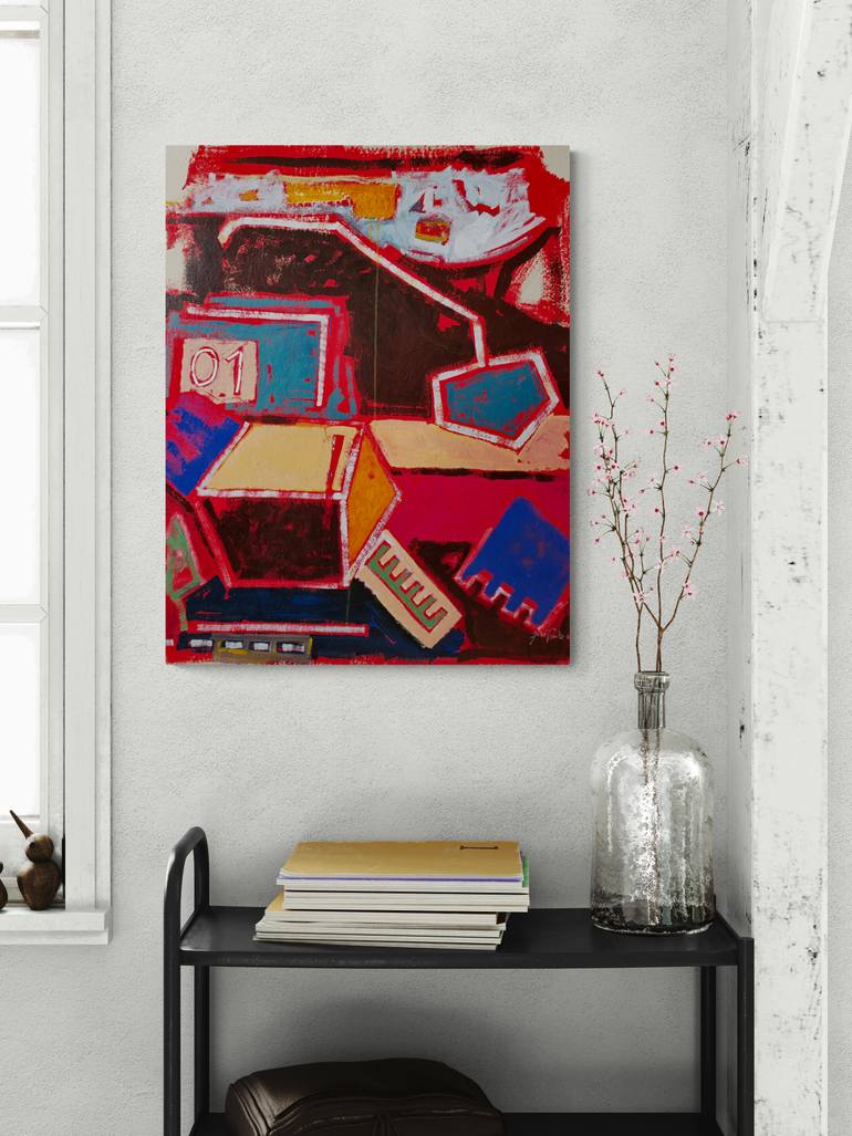 Original Abstract Painting by Jose Fonte