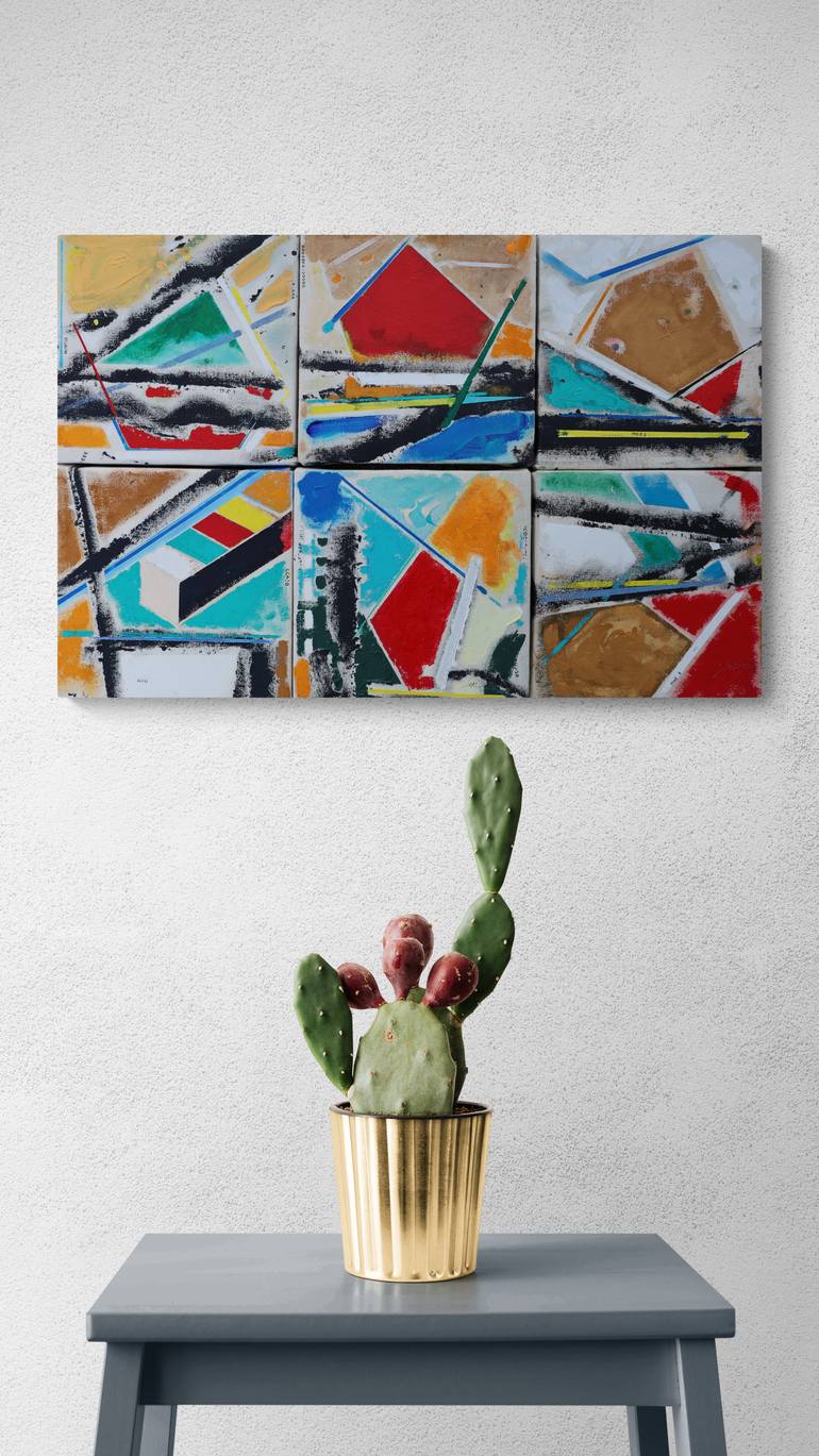 Original Abstract Painting by Jose Fonte
