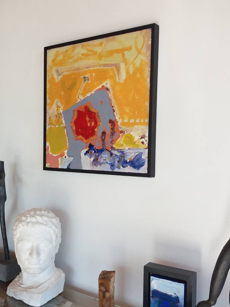 Original Fine Art Abstract Painting by José Fonte