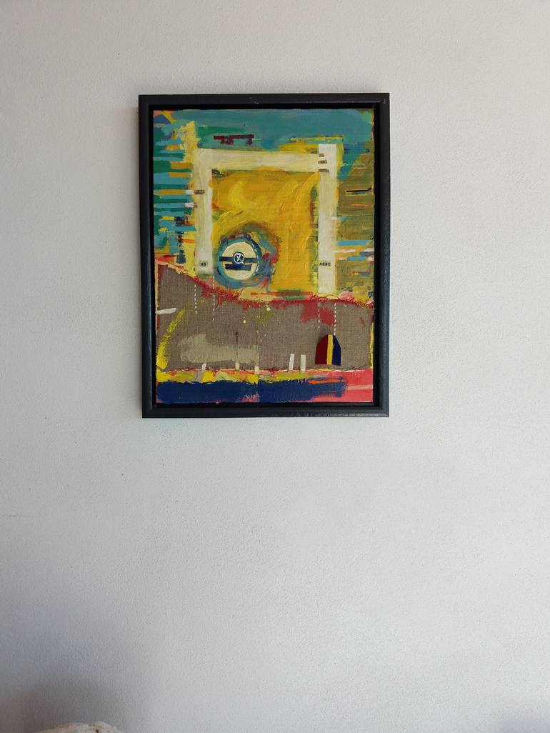 Original Fine Art Abstract Painting by José Fonte