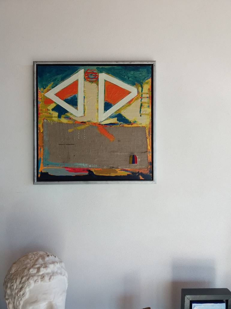 Original Fine Art Abstract Painting by José Fonte