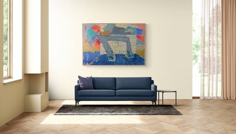 Original Conceptual Abstract Painting by José Fonte
