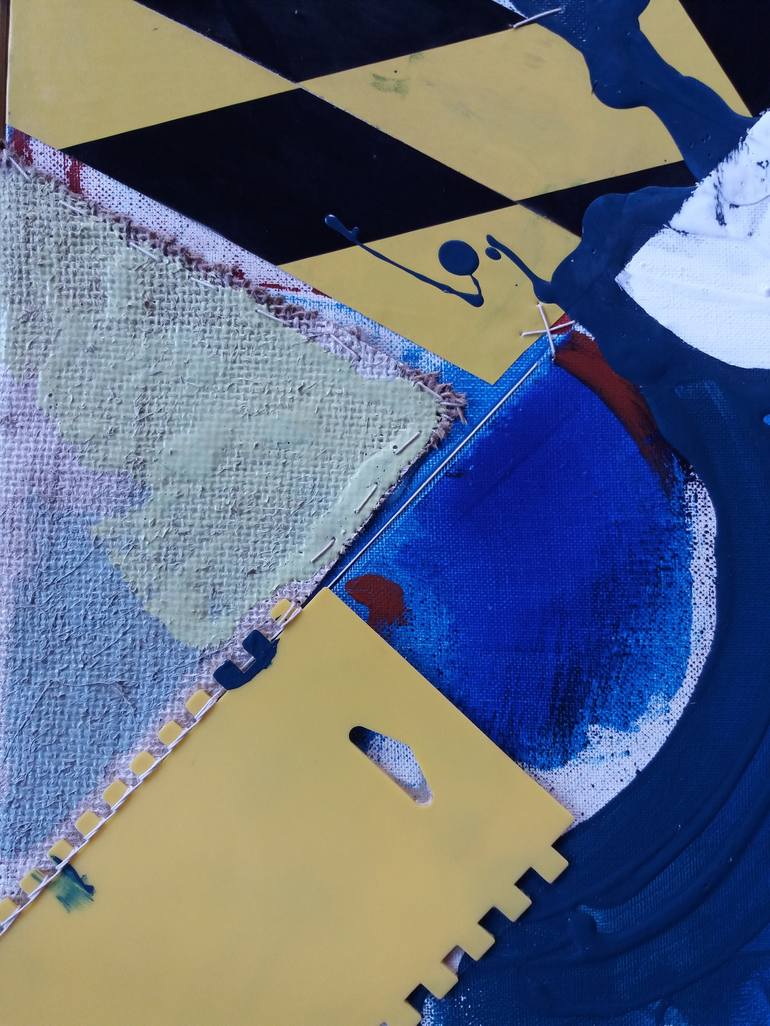 Original Abstract World Culture Painting by Jose Fonte