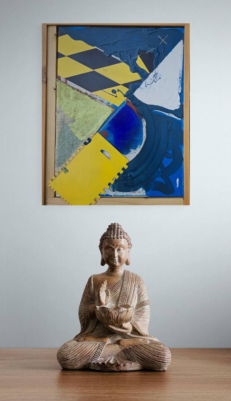 Original Abstract World Culture Painting by Jose Fonte