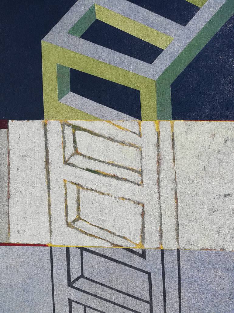 Original Conceptual Family Painting by Jose Fonte