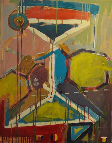 Print of Abstract Architecture Paintings by José Fonte