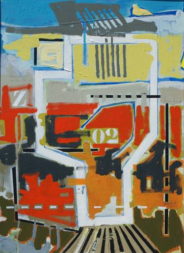 Original Abstract Family Paintings by José Fonte