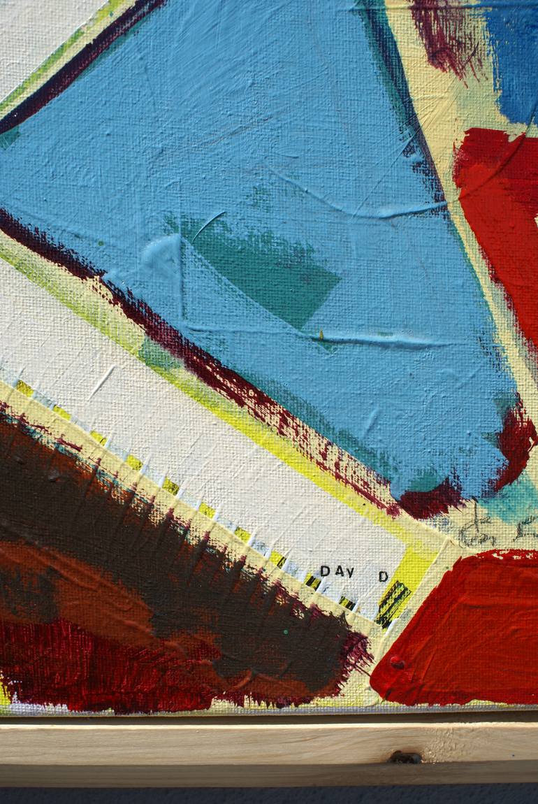 Original Modernism Abstract Painting by Jose Fonte