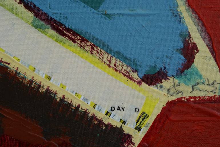 Original Modernism Abstract Painting by Jose Fonte