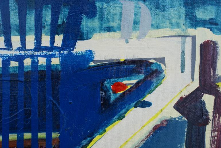 Original Modernism Abstract Painting by Jose Fonte