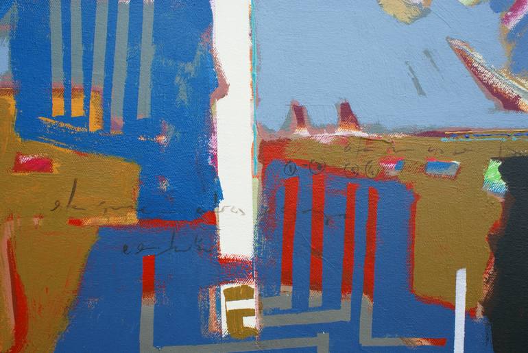 Original Abstract Love Painting by Jose Fonte
