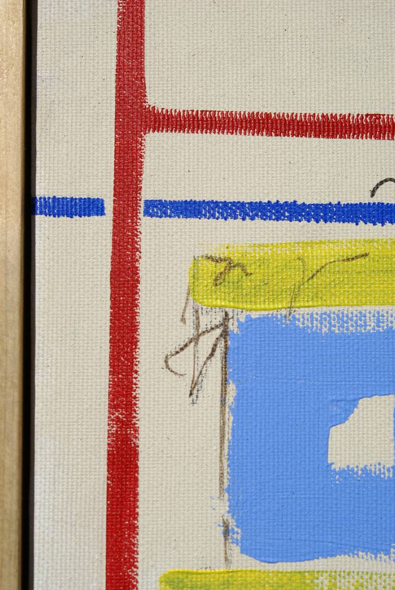 Original Minimalism Architecture Painting by Jose Fonte