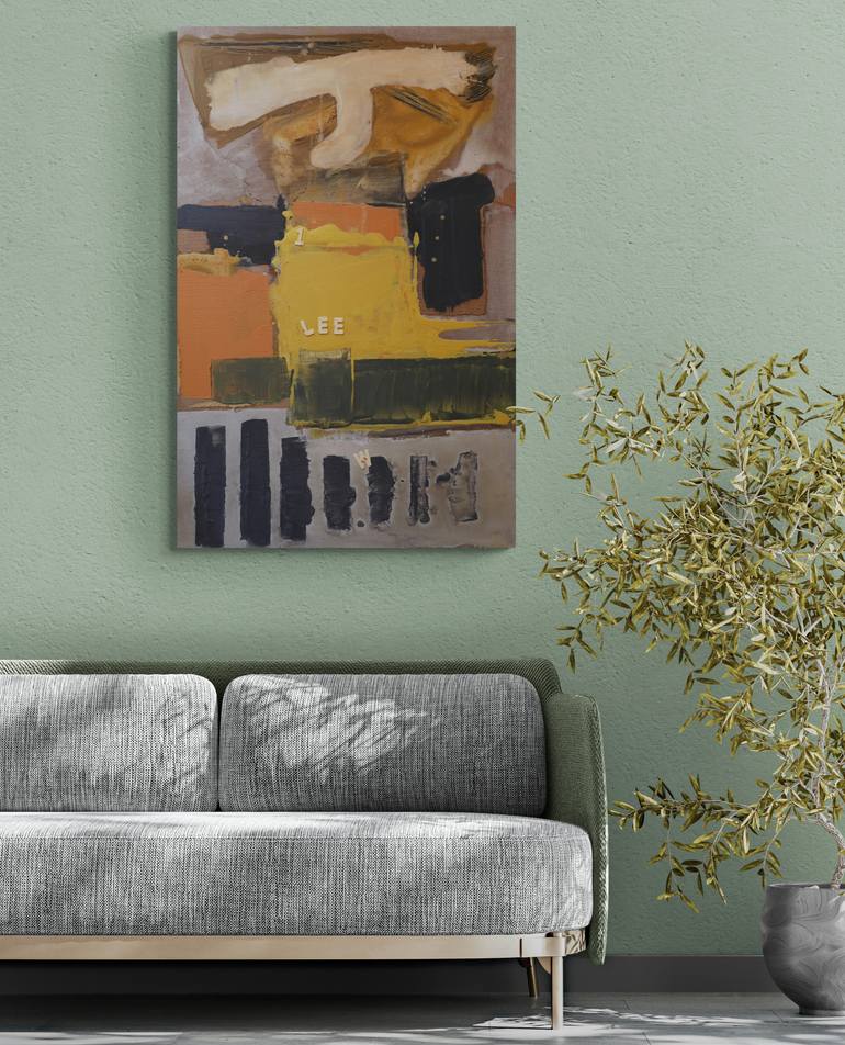 Original Minimalism Abstract Painting by Jose Fonte