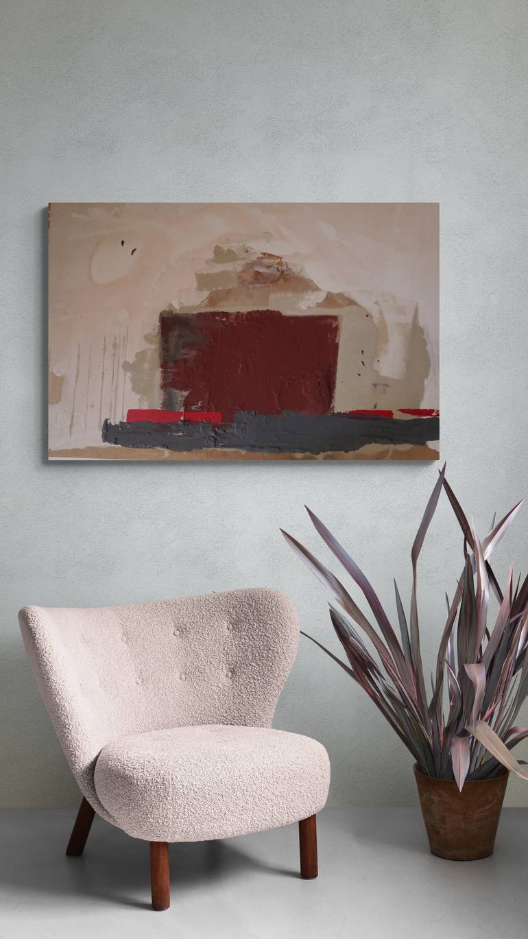 Original Minimalism Abstract Painting by Jose Fonte
