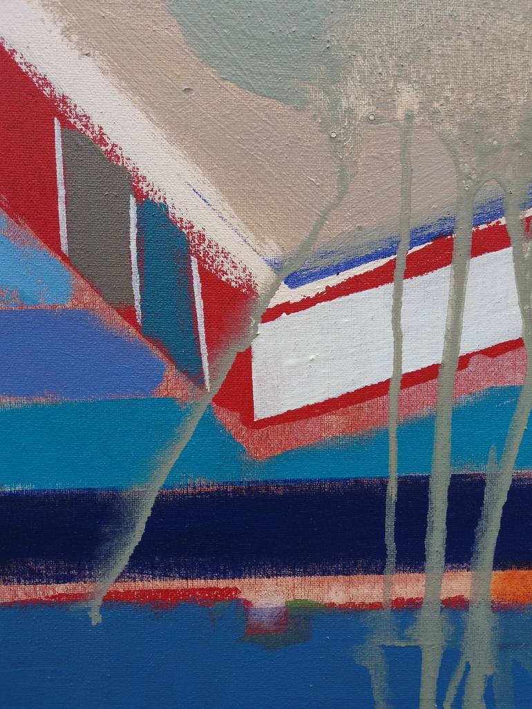 Original Abstract Still Life Painting by Jose Fonte