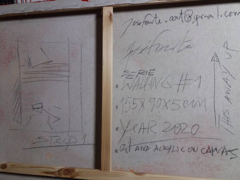 Original Abstract Still Life Painting by Jose Fonte