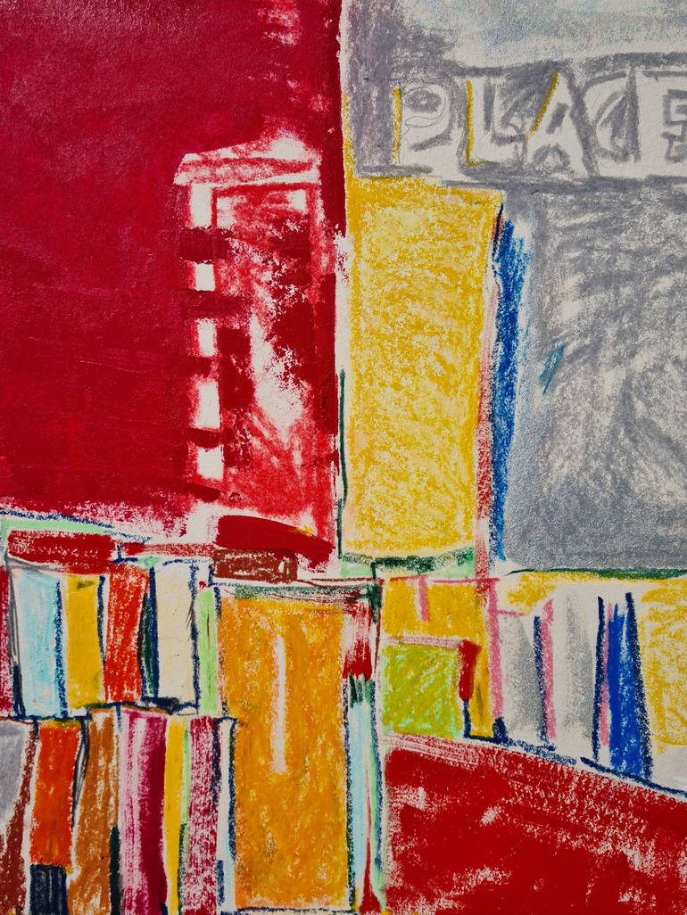 Original Abstract Places Painting by José Fonte