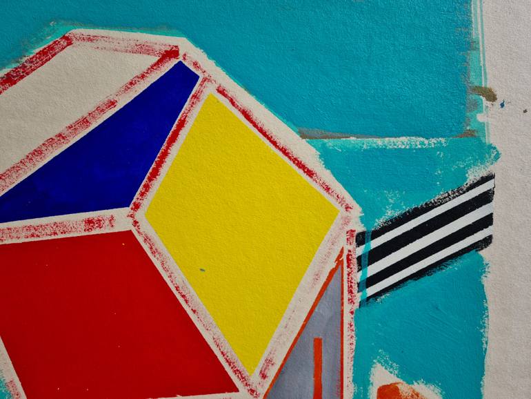 Original Minimalism Abstract Painting by Jose Fonte