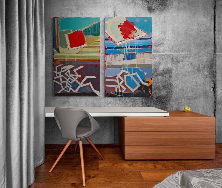 Original Abstract Painting by José Fonte