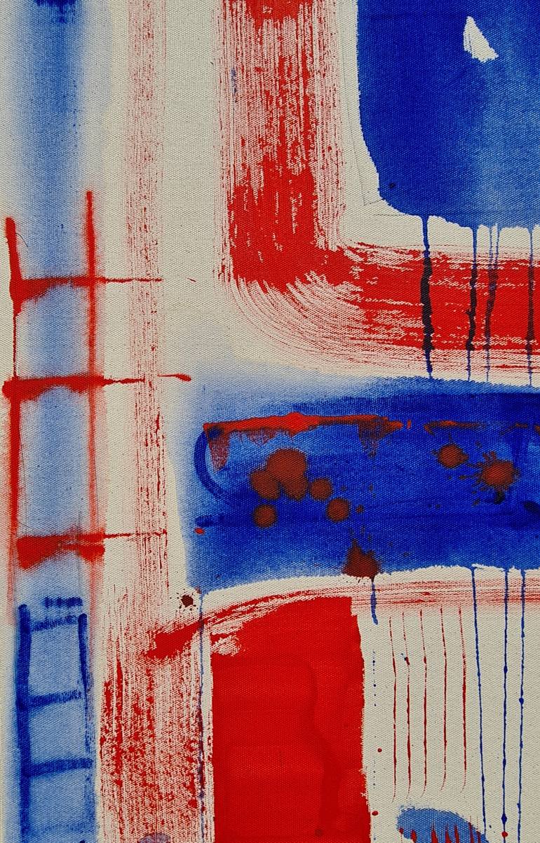 Original Abstract Expressionism Abstract Painting by Jose Fonte