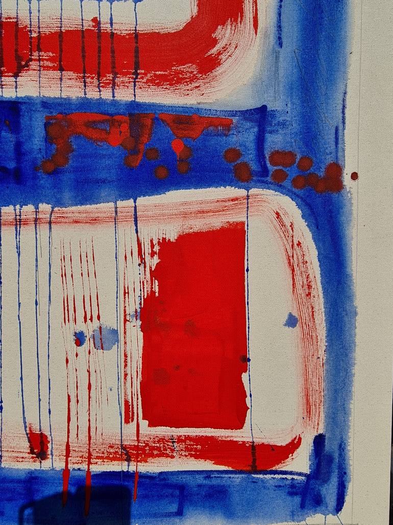 Original Abstract Expressionism Abstract Painting by Jose Fonte