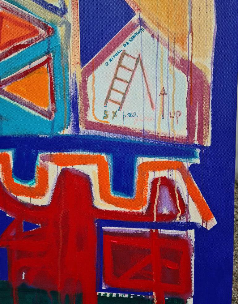 Original Abstract Places Painting by José Fonte