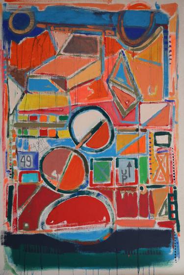 Print of Abstract Expressionism Abstract Paintings by José Fonte