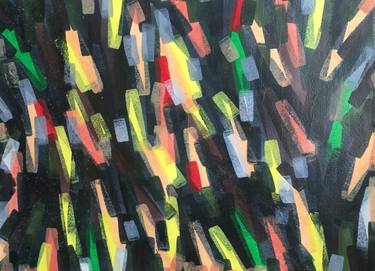 Original Abstract Expressionism Abstract Painting by Craig Volney