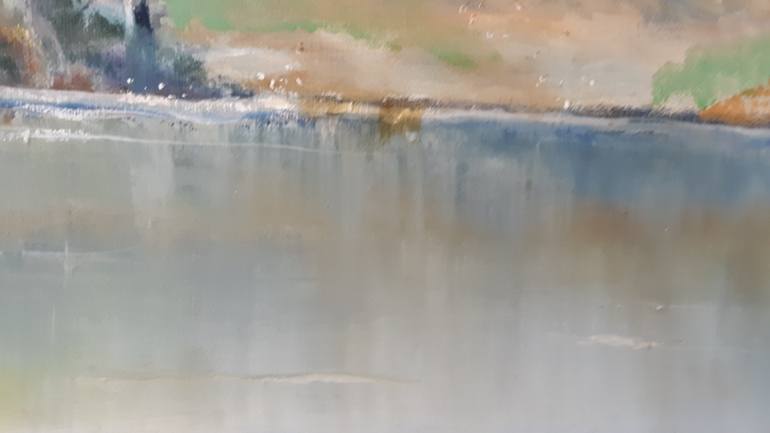 Original Conceptual Landscape Painting by James Guttschall