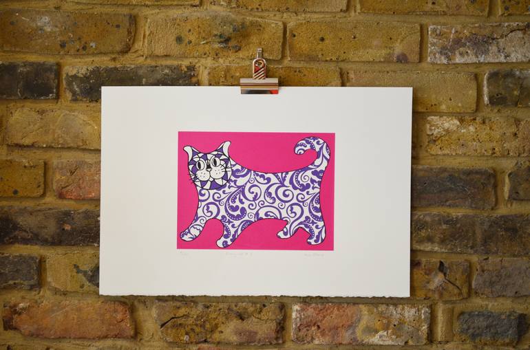 Original Figurative Animal Printmaking by Anne Storno