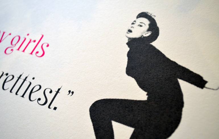 Original Figurative Pop Culture/Celebrity Printmaking by Anne Storno