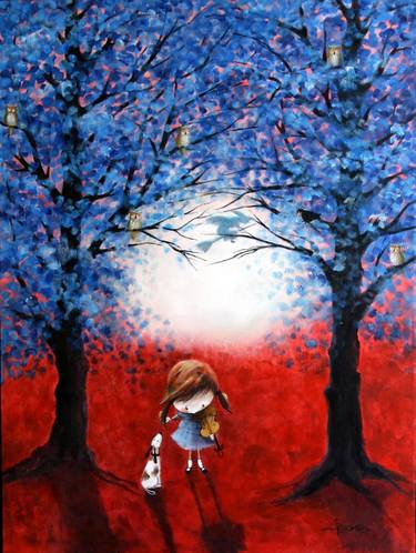 Print of Kids Paintings by Iwona Lifsches