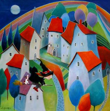 Print of Figurative Kids Paintings by Iwona Lifsches